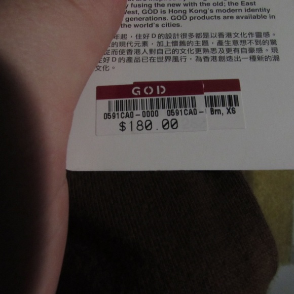 G.O.D Shirt Hong Kong Size Small - Picture 4 of 7